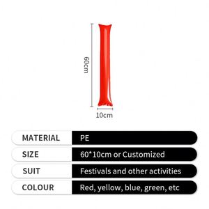 Bastón Inflable de PVC para Animar en Conciertos, Ligero, Fácil de Inflar, en Promoción - Product Image 2