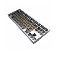 Clavier mécanique 60 % usiné sur mesure par CNC pour le brochage |   Aluminium et acier inoxydable anodisés, format compact