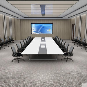 Tapis Axminster tressé à la machine, écologique, antistatique, antidérapant, en laine et nylon, sur mesure pour salles de conférence commerciales - Product Image 6