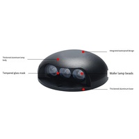 Authentique Aluminium Moulé Sous Pression Rond Blanc Chaud IP65 Pierres Led Paysage Chemin Marche Lumière Extérieur Mini Spot Light