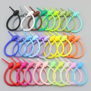 สายรัดซิลิโคนแบบล็อคอัตโนมัติ ขายตรงจากโรงงาน ยึดติดแน่น ไม่หลุดง่าย - Product Image 1