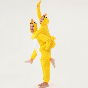 Livraison gratuite Combinaison Kigurumi Costume d'animal <span class=keywords><strong>canard</strong></span> Pyjama adulte Vêtements de nuit pour femmes Hiver - Product Image 3