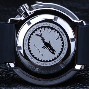 Rts สต็อกฟรีจัดส่งคุณภาพสูง Sapphire 30atm C3 Sliver นักรบปลาญี่ปุ่น Nh35สแตนเลสสตีล Diver สำหรับขาย - Product Image 4