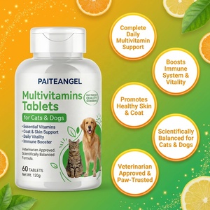 Tabletas Multivitamínicas Premium para Mascotas, Vitalidad Diaria, Apoyo Inmunológico para <span class=keywords><strong>Perros</strong></span> y Gatos, Marca Privada OEM - Product Image 1