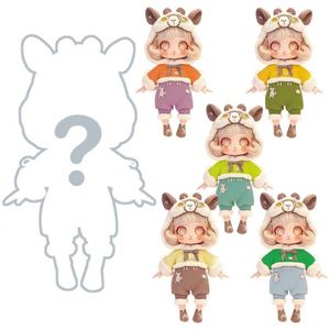 Vente en gros Baby Three V3 Boîte mystère en peluche avec figurine surprise mystérieuse à visage en vinyle, modèle de collection PT105 Toysrunner, jouet poupée Kawaii - Product Image 1