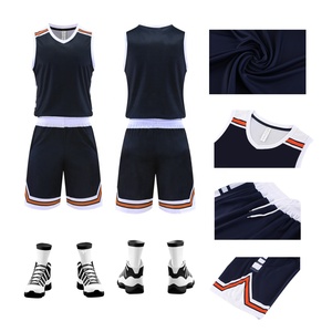 Uniforme de basket-ball unisexe américain à séchage rapide pour adultes et enfants Peut être personnalisé pour n'importe quelle conception de vêtements de basket-ball - Product Image 3