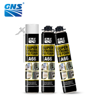 Nettoyant-colle-colmatant polyuréthane multi-usage GNS en spray pour usage professionnel avec applicateur pistolet/paille pour le transport