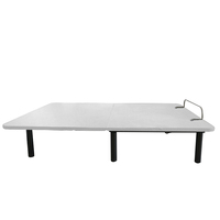 Lit intelligent électrique inclinable moderne en métal de haute qualité avec télécommande sans fil, taille personnalisable, fonction de massage