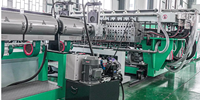 Máquina de fabricación de cajas corrugadas de coextrusión de plástico PP, planta de producción de láminas huecas de policarbonato