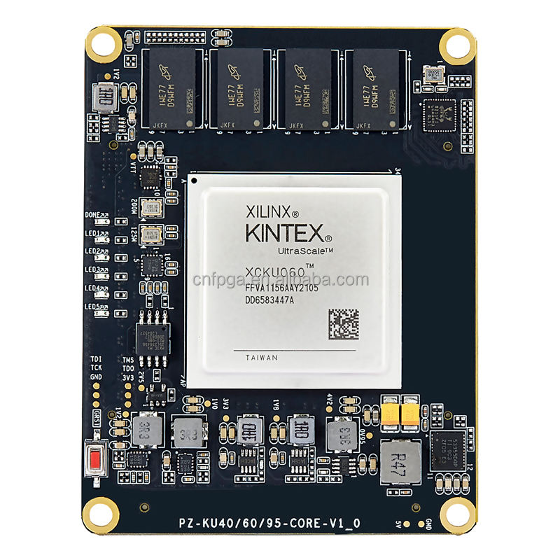 PuZhi PZ-KU060-SOM Xilinx Kintex UltraScale + XCKU060 системный Модуль промышленного класса KU060 FPGA основная плата с вентилятором