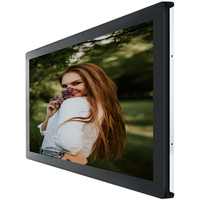 Carcasa de PC Metálica con Monitor de Pantalla Táctil LCD IPS HMI de Marco Abierto, Resolución Full HD 1920*1080, Reproductor Multimedia