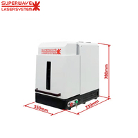 Nouvelle machine de marquage laser à fibre pour bijoux DXF/AI/LAS/PLT/BMP/DWG/DST, haute vitesse 3000-7000 mm/s, précision 0,1 µm - Multifonctionnelle