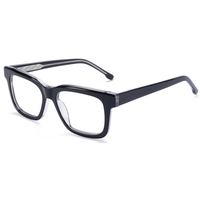 Monture de lunettes rectangulaire classique populaire Elan Optical YB7203, unisexe, en acétate, lunettes optiques écologiques, livraison directe d'usine