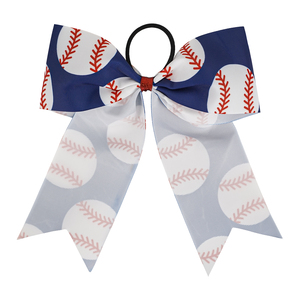 Custom Print Grosgrain Back To School <strong>Bows</strong> Football Cheer <strong>Bow</strong> Football PonyTail Holder Bowknot Football <strong>Bow</strong> Hair <strong>Ring</strong> Tie <strong>Bow</strong> - Product Image 6
