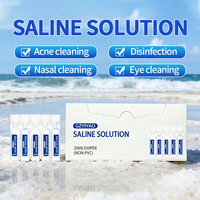 Factory 0.9% Physiological Sodium Saline Salt Solution for Tattoo Local Diluted Salt Water Purification Solution 15ml