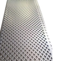 Malla de acero galvanizado perforada, suministro directo de fábrica
