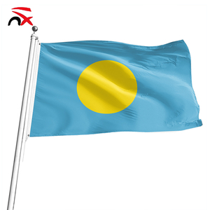 Bandiera Nazionale di <span class=keywords><strong>Palau</strong></span> di Alta Qualità, Produzione all'Ingrosso, Bandiera <span class=keywords><strong>Palau</strong></span> 3x5 piedi di Alta Qualità - Product Image 1