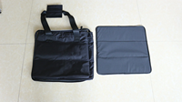 Panier de trémie de balle de tennis portable avec roues chariot de balle de tennis pour balles de baseball 150 Pickleball
