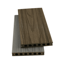 Vente en gros usine : Revêtement de sol composite WPC imperméable, ignifuge et antidérapant en poudre de bois et HDPE pour jardin et piscine extérieure