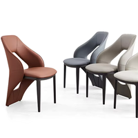4 couleurs disponibles pas cher prix acier gris tech tissu imperméable à l'eau chaises de salle à manger pour salon meubles de maison chaises de loisirs