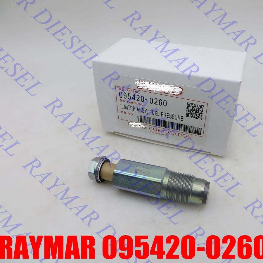 Genuine diesel common rail fuel PRESSURE LIMITER 095420-0260, 8-97318691-0 FOR 4HK1, 6HK1, 6WF1, 6WG1, 6UZ1 ENGINE