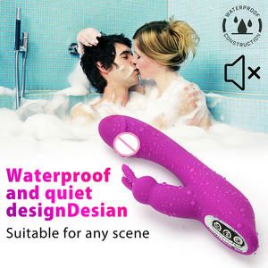 Distributeur de vibrateurs Rabbit, dildos point <span class=keywords><strong>G</strong></span>, stimulateurs clitoridiens, masseurs de masturbation, étanches, 7 vitesses, rechargeables par USB, pour achat en gros - Product Image 6