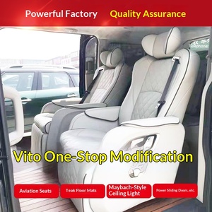 <span class=keywords><strong>Mercedes</strong></span>-Benz <span class=keywords><strong>Vito</strong></span> V260 Viano OLIVER Asiento de Aviación Modificado para Coche de Negocios, Puerta Eléctrica, Sofá Cama, Asiento de Avión Completo - Product Image 3