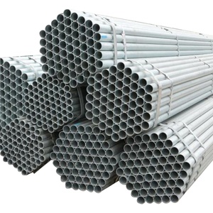 Bs1387 gi ống 1 1/2 "x sch40 nhúng nóng ống thép mạ kẽm hồ sơ Nhà cung cấp thép mạ kẽm ống tròn Thang giàn giáo - Product Image 1