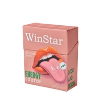 Caja de Regalo Rígida Pequeña Estilo Cigarrillo, Color Rosa, para Empaque de Cigarrillos, Venta al Por Mayor