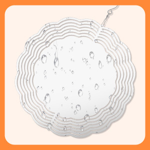 Vente en gros de moulinets à vent vierges pour sublimation, pour la décoration de jardin et de Noël, moulinets à vent vierges pour sublimation de 8 pouces et 10 pouces - Product Image 3