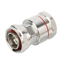 Adaptador RF Hembra Tipo N a Hembra Tipo SMA, Conector Coaxial Chapado en Oro de 50 Ohmios, 1.15 VSWR DC-6GHz para Equipos de Prueba de Antenas
