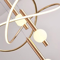 Salle à manger Led Suspension Nordique Moderne Minimaliste Creative Personnalité Salon Chambre Suspension