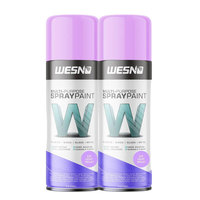 Peinture acrylique en aérosol multicolores à haute brillance Revêtement liquide Excellente résistance aux intempéries