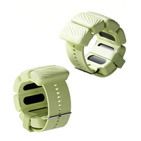 Bracelet lesté en silicone réglable pour chevilles, idéal pour le yoga, le Pilates et l'exercice à domicile
