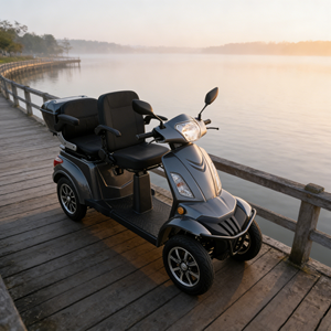 Scooter Eléctrico de Cuatro Ruedas Vista Quater-L1 con Motor sin Escobillas de 60V 1000W, Resistente al Agua, para el Desplazamiento Diario de Mujeres, Alcance de 40-60 km - Product Image 1