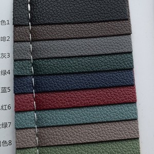 Cuir synthétique PVC écologique 1,0 mm gaufré avec support non tissé pour sacs, pochettes et cabas - Product Image 4