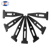 Goupille en acier au carbone H&F pour système de fixation X Flat Tie, goupille de verrouillage galvanisée haute résistance pour systèmes de coffrage, galvanisée, OEM