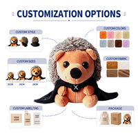 Jouets en peluche personnalisables : Loutre à longue queue, OEM ODM, marque privée, échantillonnage rapide pour les coins cadeaux d'aquarium