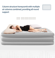 Matelas Gonflable Pliable Épaissi King Size sur Mesure à Gonflage et Dégonflage Automatiques avec Pompe Intégrée pour la Maison et le Camping (Vente en Gros)