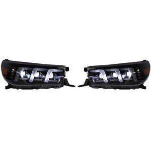 Phares <span class=keywords><strong>de</strong></span> voiture pour Toyota Hilux Revo 2016 à 2020 Modiled High Beam Dynamic Turn Signal LED Assembly DRL 811500K730 - Product Image 5