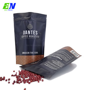 ถุงบรรจุภัณฑ์แบบก้นแบน 100% เกรดอาหาร พร้อมซิปล็อค พิมพ์ลายตามสั่ง สำหรับบรรจุผงชาโมรินากะ กาแฟ พร้อมวาล์ว - Product Image 5