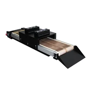 Convoyeur à bande Systèmes de durcissement UV pour matériau durcissable UV Bureau compact à durcissement rapide lumière froide uv led machine de durcissement