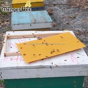 New Beekeeping Bee <b>Box</b> Yellow Slab Sheet Deep Plastic Foundation Pile with 2 Year Warranty <b>for</b> <b>Sale</b> - Product Image 4