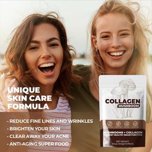 Özel Marka Kolajenli Mantarlı Matcha Tozu Toptan Fiyatı Toplu Anında Çözünen Mantarlı ve Kolajenli Kahve Tozu - Product Image 3