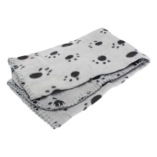 Cotton Comfortable and Soft Pet Mat, Wool Claw Print Blanket, Fashionable and Beautiful Dog Mattress Animal Supplies