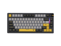 Clavier de jeu mécanique sans fil CMGK-2509W à 83 touches, trois modes, éclairage RVB, type C, avec 75 % de touches mécaniques