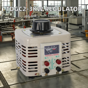 Regolatore di Tensione Manuale Singolo TDGC2-500/1k/2k/3kW 50/60Hz Trasformatore di Potenza Flyback in Rame Puro Uscita Regolabile 0-250V - Product Image 3