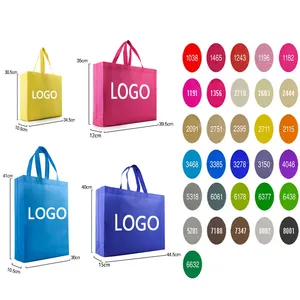 Eco Friendly Recycle Non Woven Tote Bag Custom Non-woven Shopping Bag Reusable Eco Bags Wholesale