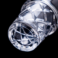 Conception personnalisée Tasse en verre Premium 135ml Transparent Écologique Réutilisable Tasse à vin en verre pour les marques d'alcool