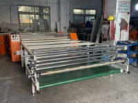 Presse à chaud rotative automatique pour sublimation rouleau à rouleau, machine à imprimer sur tissu, pour commandes en gros, haute efficacité